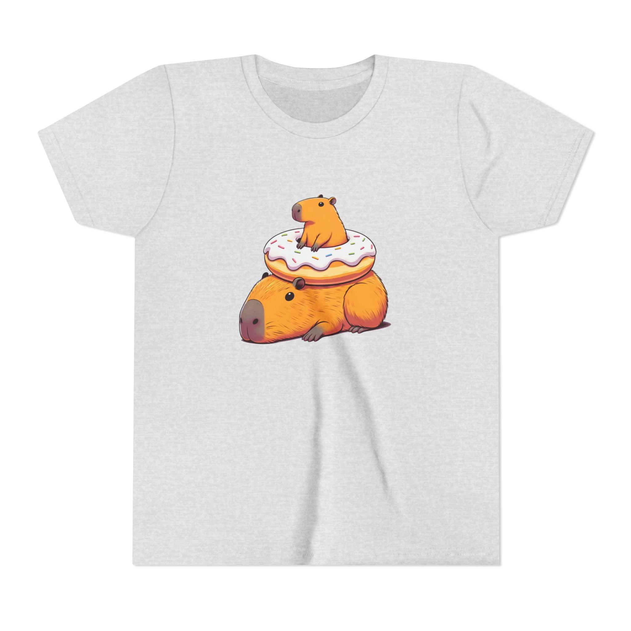 Capybara Donut Bliss - Unisex Youth Tee