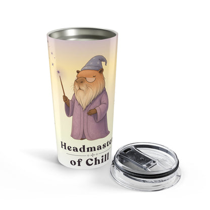 Headmaster of Chill Coffee Mug Tumbler – Unbothered Wizard Mug for Coffee Lovers