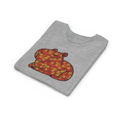 Fall Leaves Capybara Youth Tee