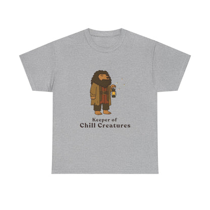 Keeper of Chill Creatures T-Shirt | The Unbothered Wizard Collection Adult Tee