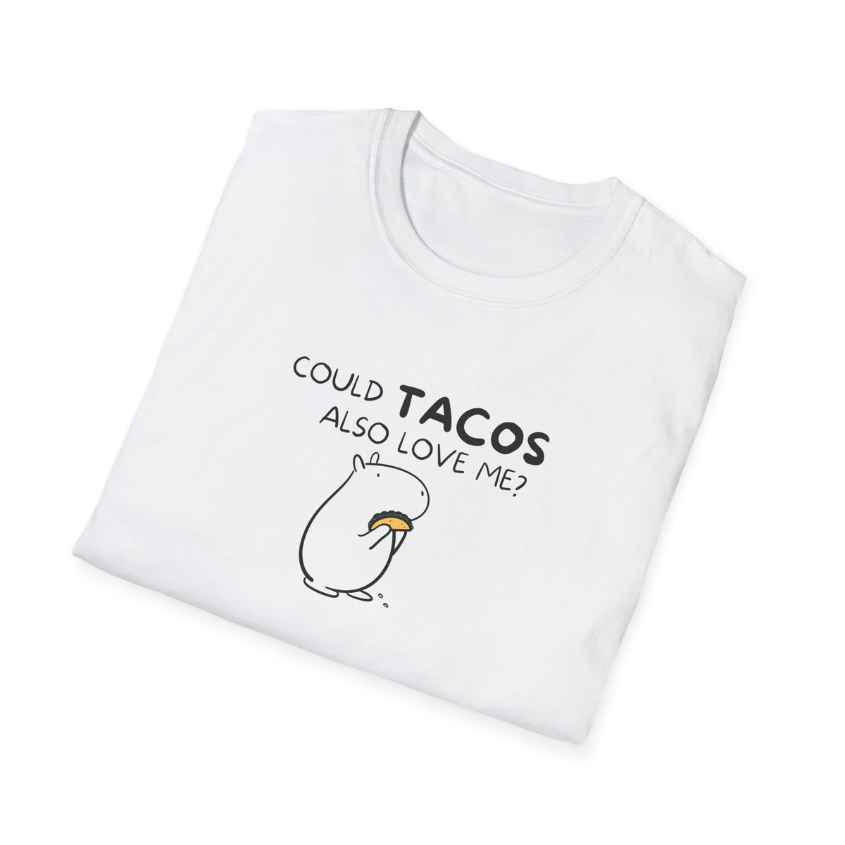 Could Tacos Also Love Me? Capybara Softstyle Tee