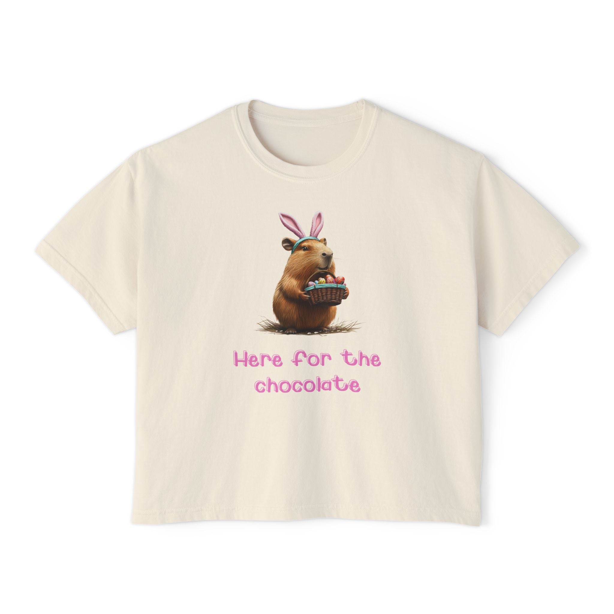 Here for the Chocolate - Women's Boxy Shirt