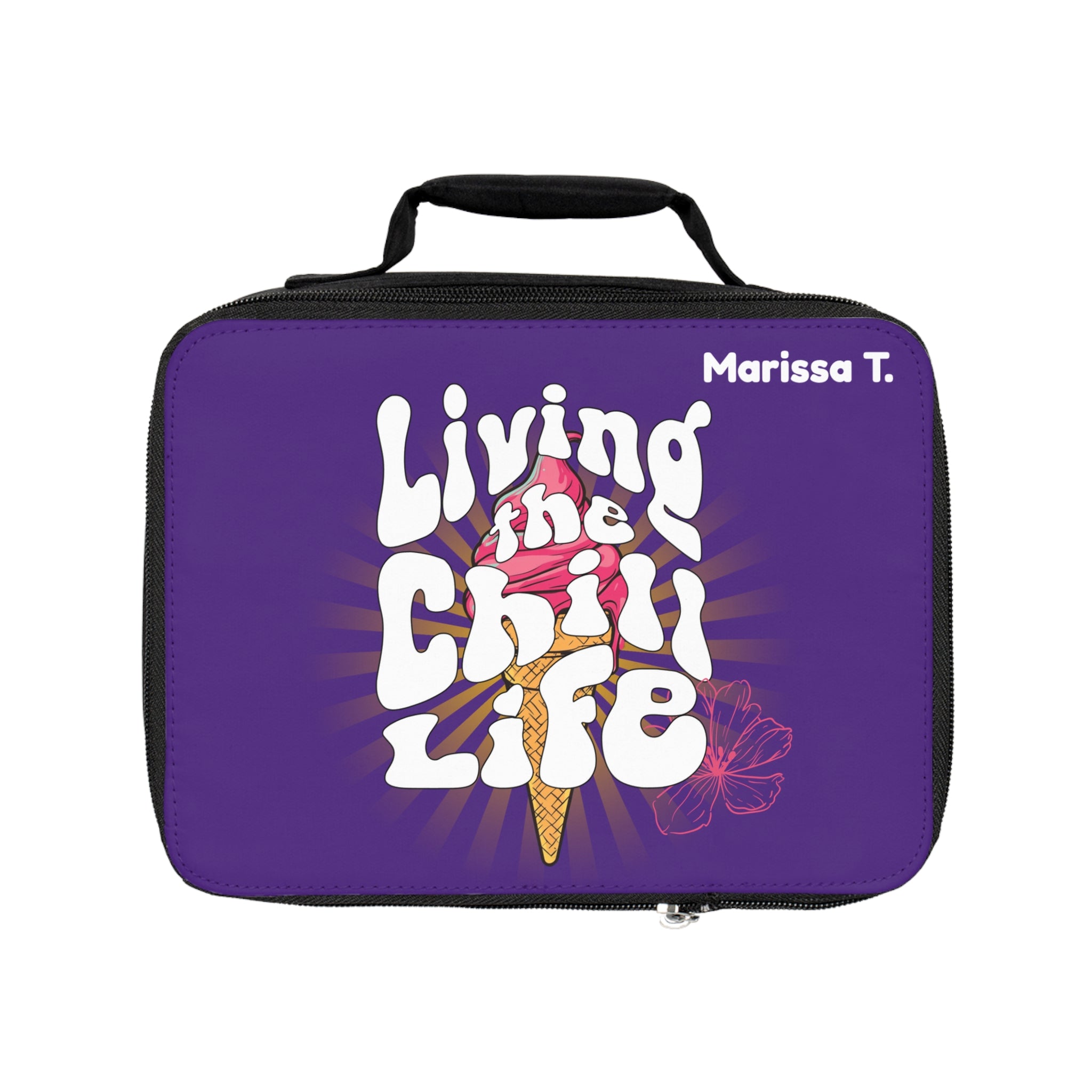 Living the Chill Life Lunchbox – Personalized, Funny & Summer Vibes for Kids