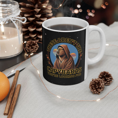 Capybara ceramic mug design - view 5