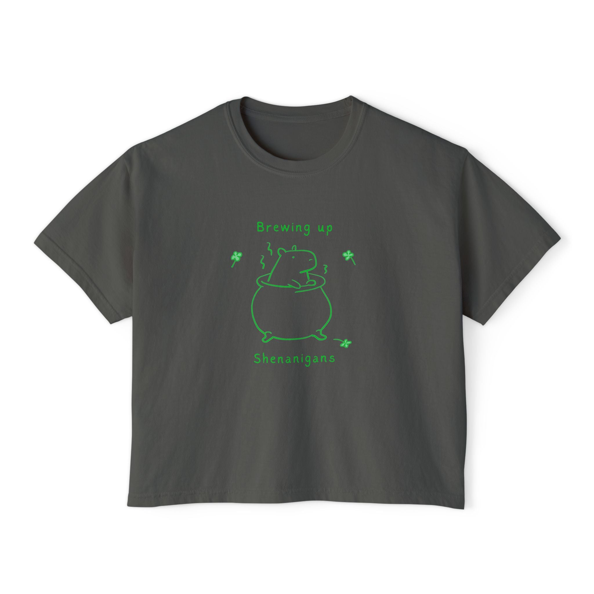 Capybara St Patricks Day t-shirt design - view 3