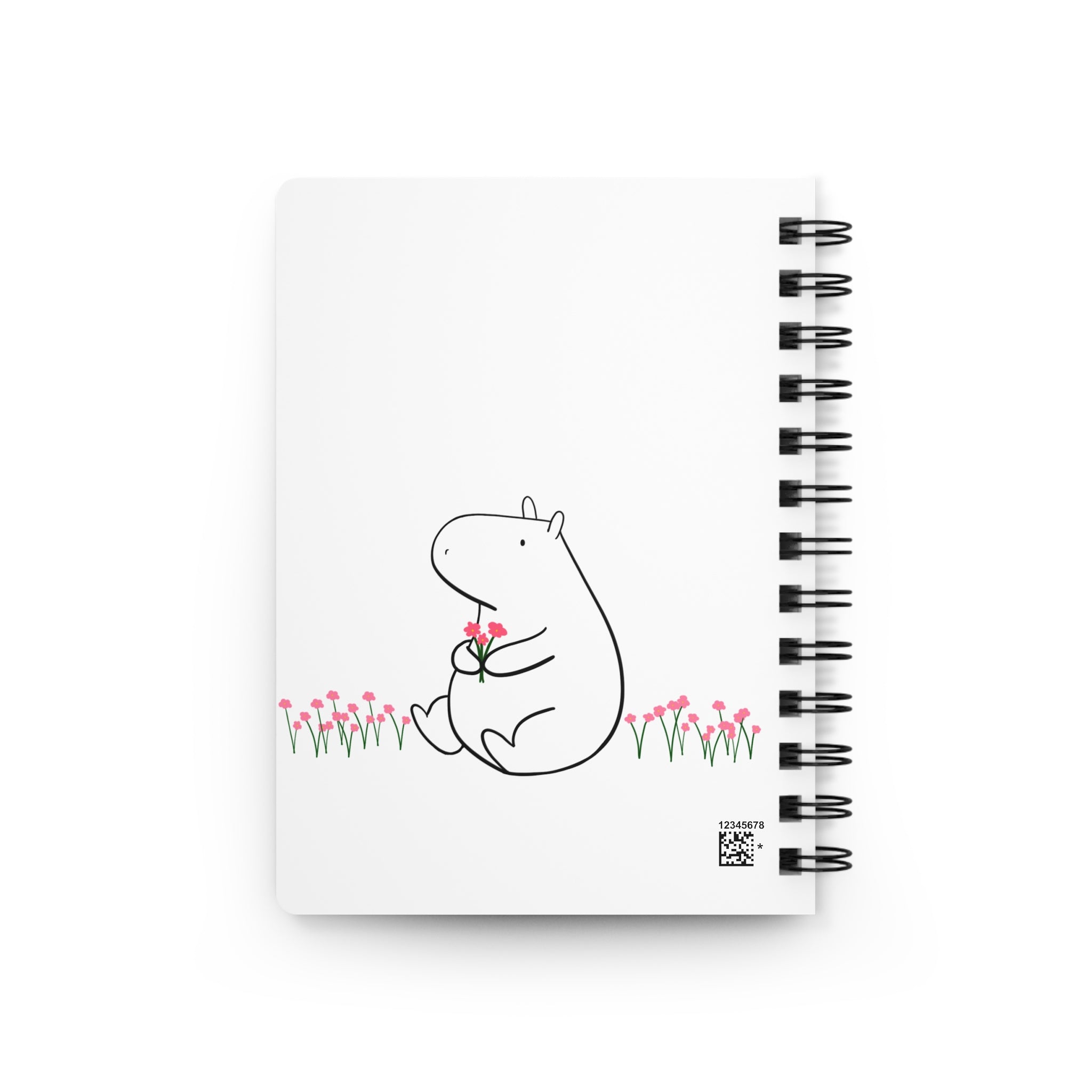 Personalized Gift Journal – Cute Capybara Notebook “I Picked These Just for You”