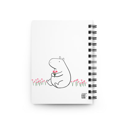 Personalized Gift Journal – Cute Capybara Notebook “I Picked These Just for You”