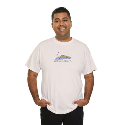 Don’t Worry, I Found It Capybara Golf Heavy Tee