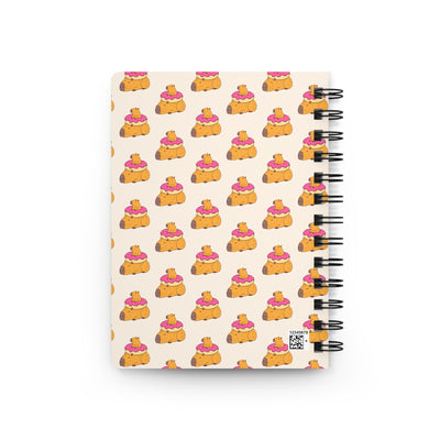 Cute Capybara Notebook – Donut Capy Cozy Journal