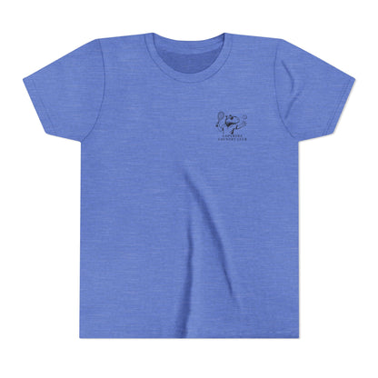 Kids Tennis Shirt – Funny Capybara Line Judge Tee – “You Can't Be Serious” Youth Sports Shirt for Tennis Practice or Gift