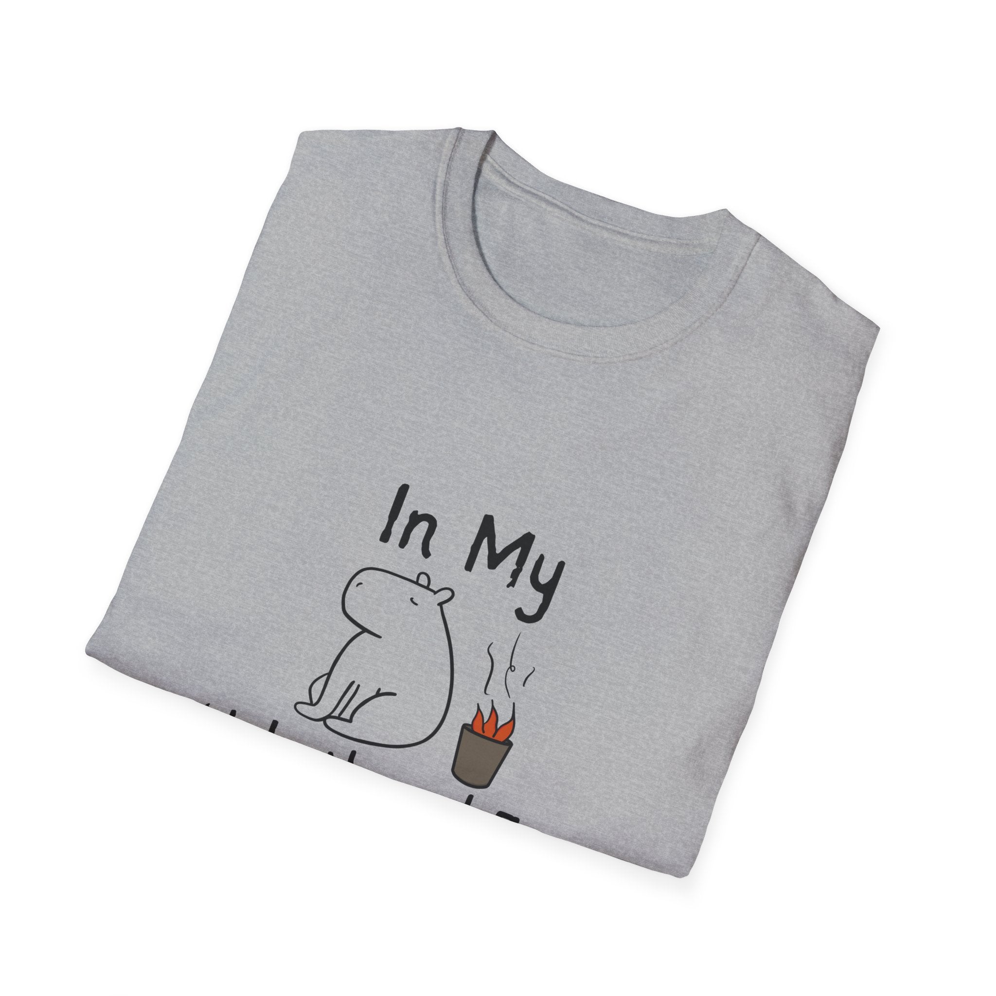 "In my Unbothered Era" Capybara Calm Chaos Softstyle Adult Tee