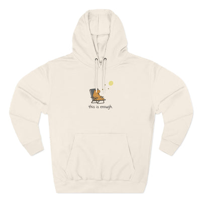 Moonlight This is Enough - Capybara Fleece Hoodie