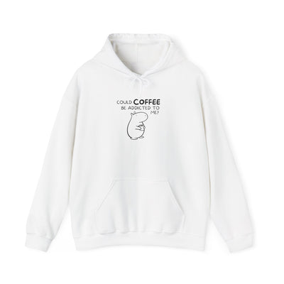 Could Coffee Be Addicted to Me? | Funny Capybara Hoodie