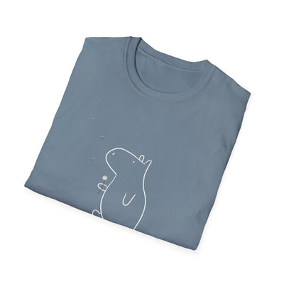 Funny Minimalist Tee - Always. Be. Lollygaggin’. Capybara Shirt