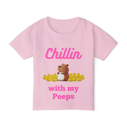 Photo Style Chillin' with My Peeps - Tshirt (TODDLER)