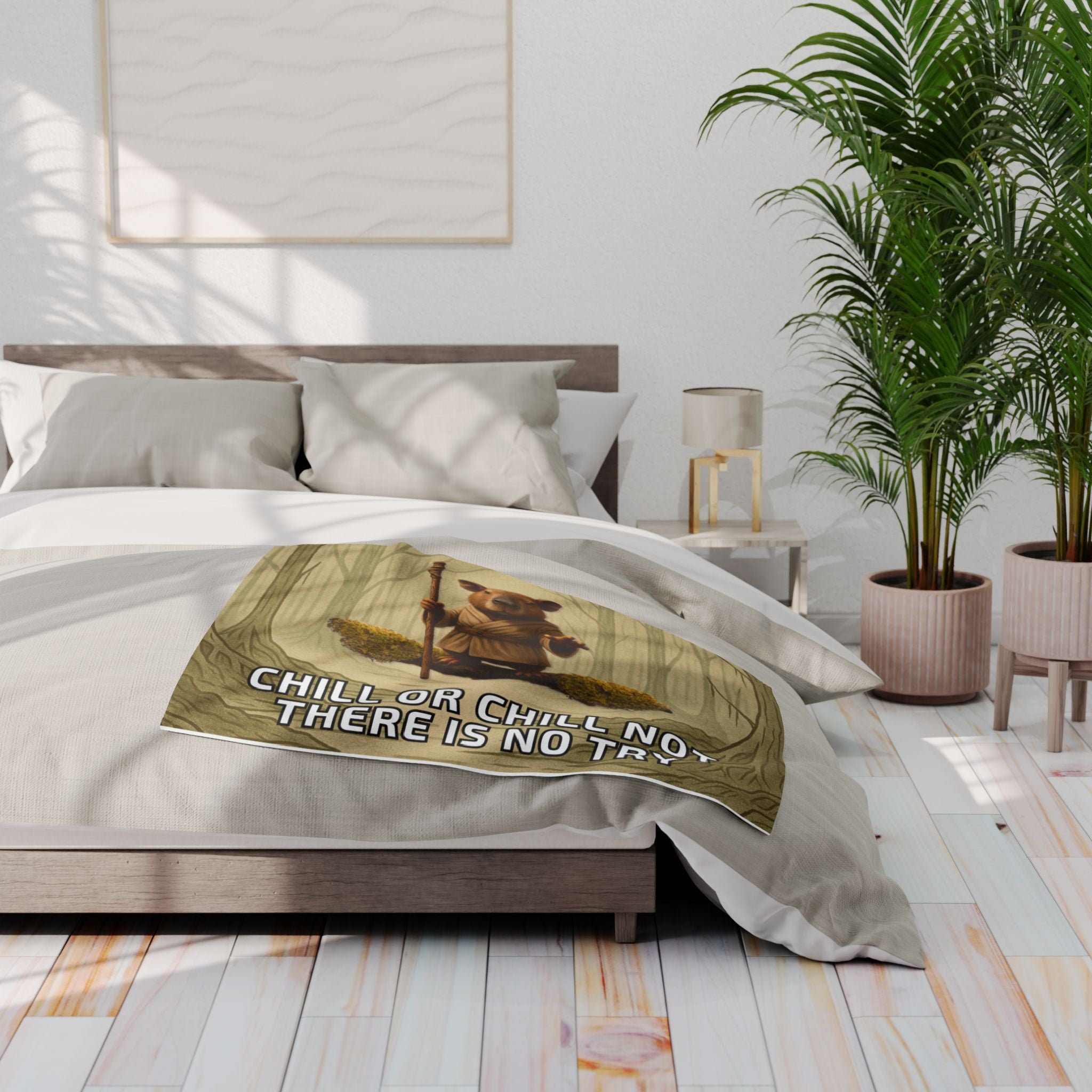 Chill or Chill Not - Fleece Blanket
