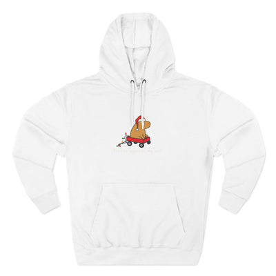 Copy of Festive Against My Will Capybara Adult Hoodie