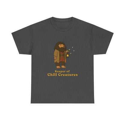 Keeper of Chill Creatures T-Shirt | The Unbothered Wizard Collection Adult Tee