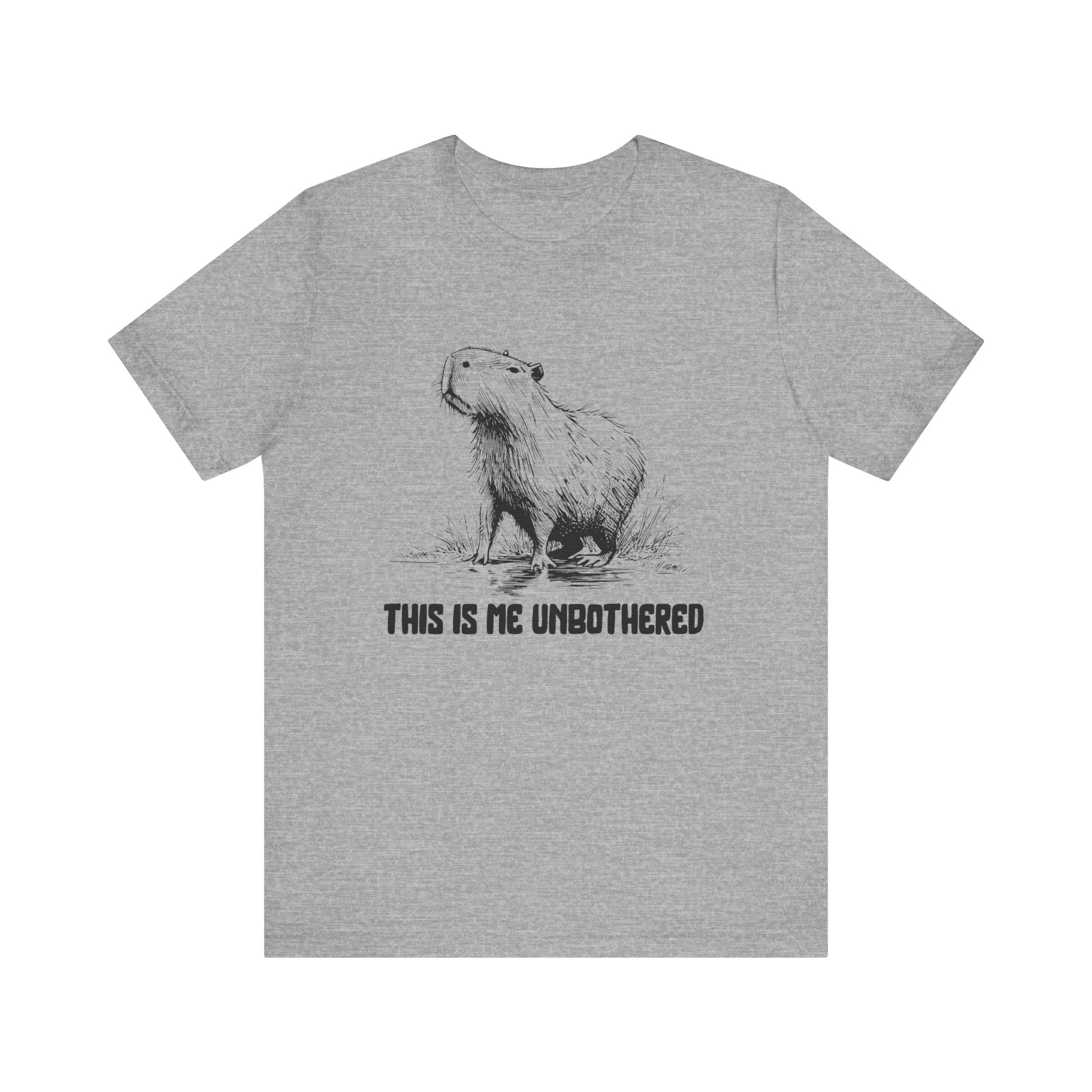 This Is Me Unbothered T-Shirt | Funny Chill Graphic Softstyle Unisex Tee