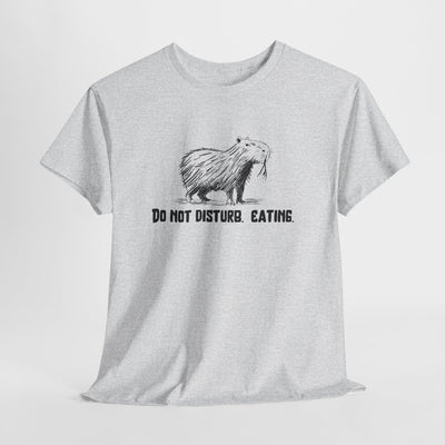 Do Not Disturb. Eating. Capybara Heavy Tee