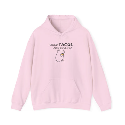 Could Tacos Also Love Me? Funny Capybara Hoodie