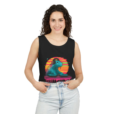 DJ Capybara Retro Music Tank Top