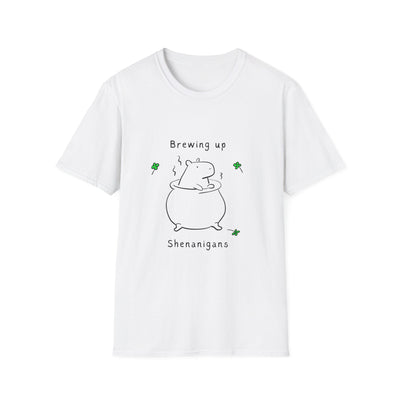 Funny St. Patrick's Day Capybara Shirt – Brewing Up Shenanigans