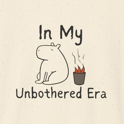 "In my Unbothered Era" Capybara Calm Chaos Softstyle Adult Tee