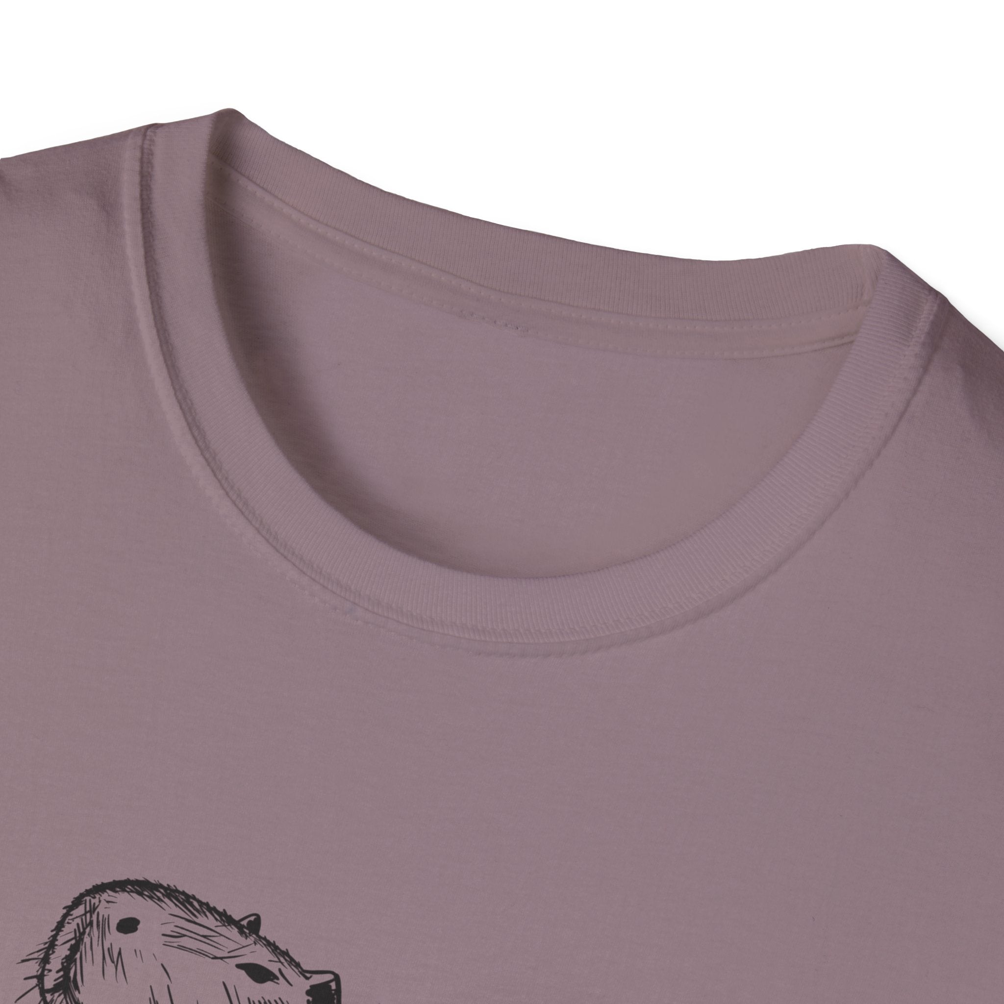 This Is Me Unbothered Shirt – Funny Capybara Softstyle Tee