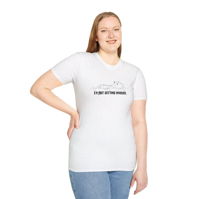 "I'm not getting involved" Capybara No Drama Softstyle Adult Tee