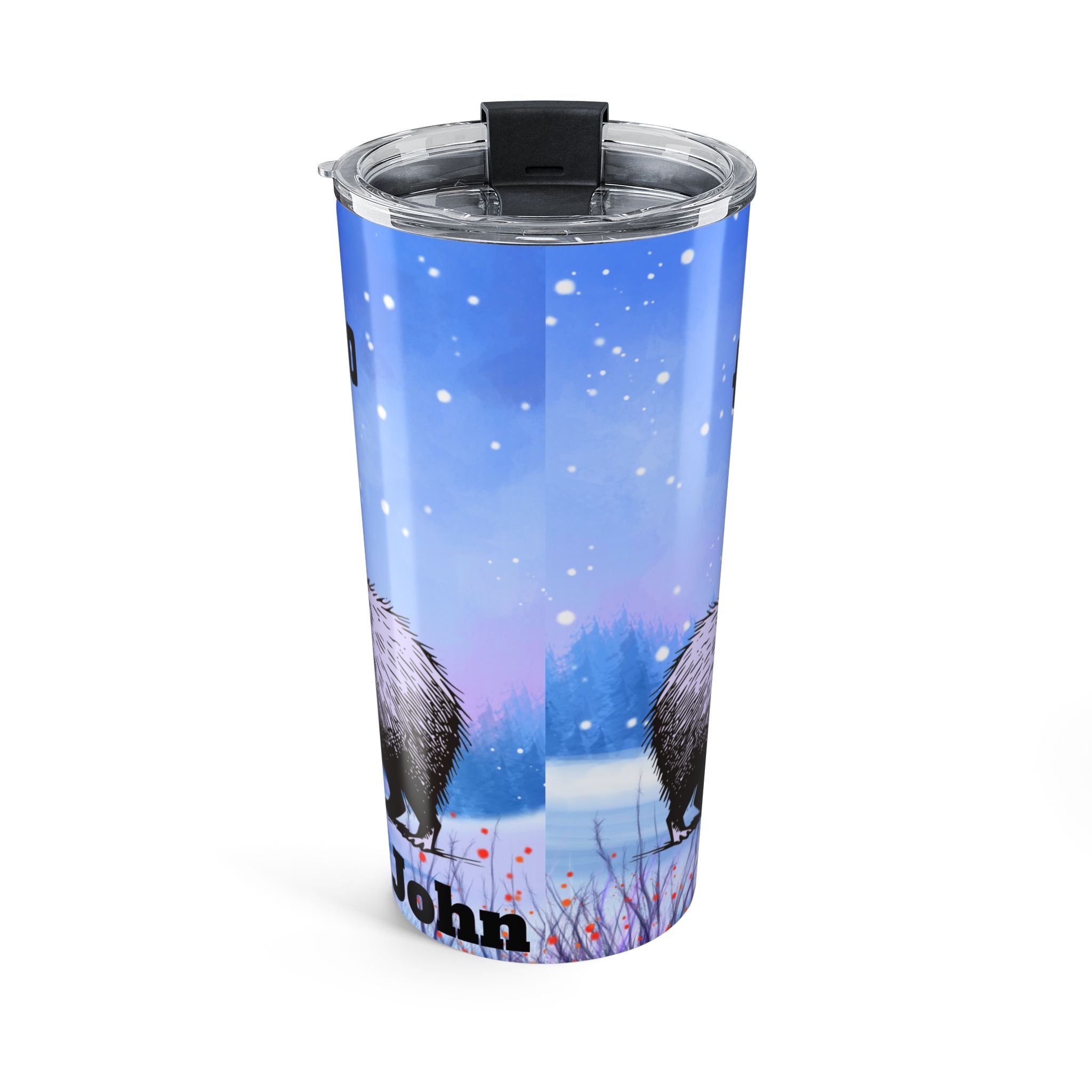 Ho Ho Ho Free Personalized Coffee Mug Tumbler – Funny Holiday Capybara Christmas Tumbler