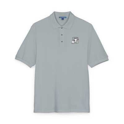 Capybara Cart Captain - Funny Golf Polo Shirt