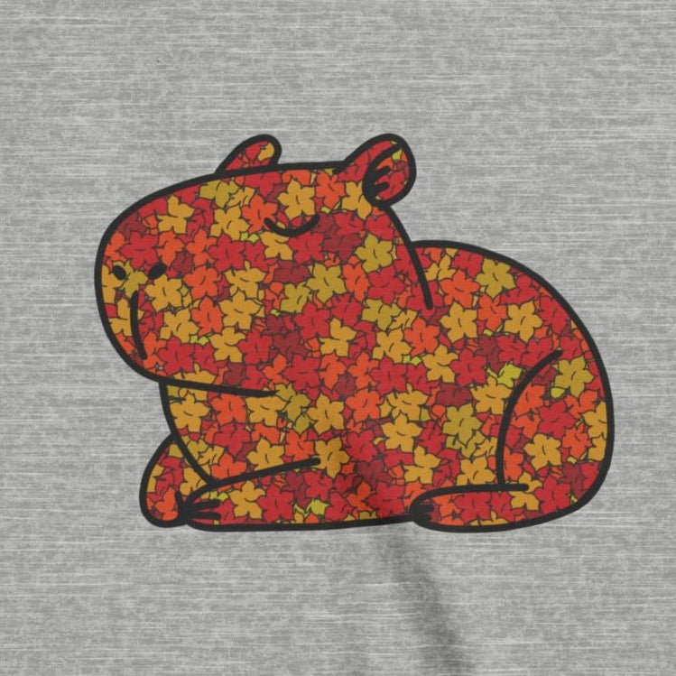 Fall Leaves Capybara Youth Tee
