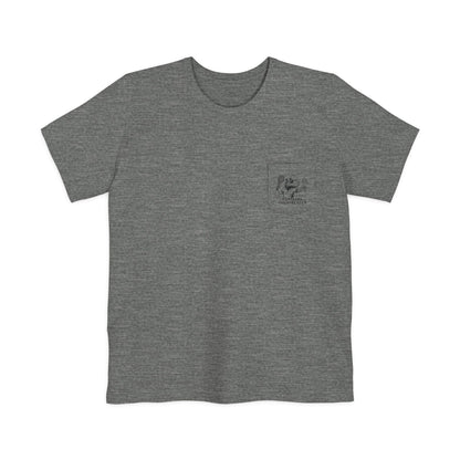 Capybara Tennis Pocket Tee – Funny Line Judge Shirt for Adults – Country Club Back Graphic – Capy Life Sports Collection