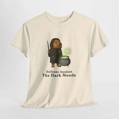 Defense Against the Dark Moods – Capybara Wizard Adult Tee