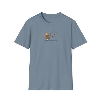 Sweater Weather Capybara Softstyle Adult T-Shirt