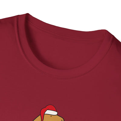 Festive Against My Will Capybara Softstyle Tee