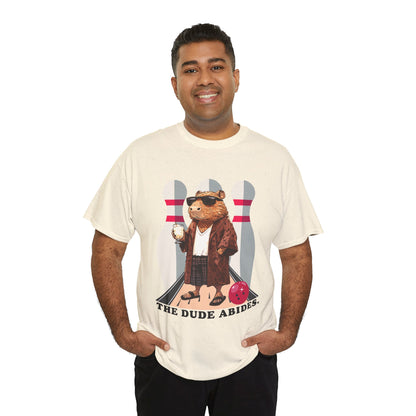 The Big Capybowski - 'The Dude Abides'  - Big Lewboski Fan TShirt