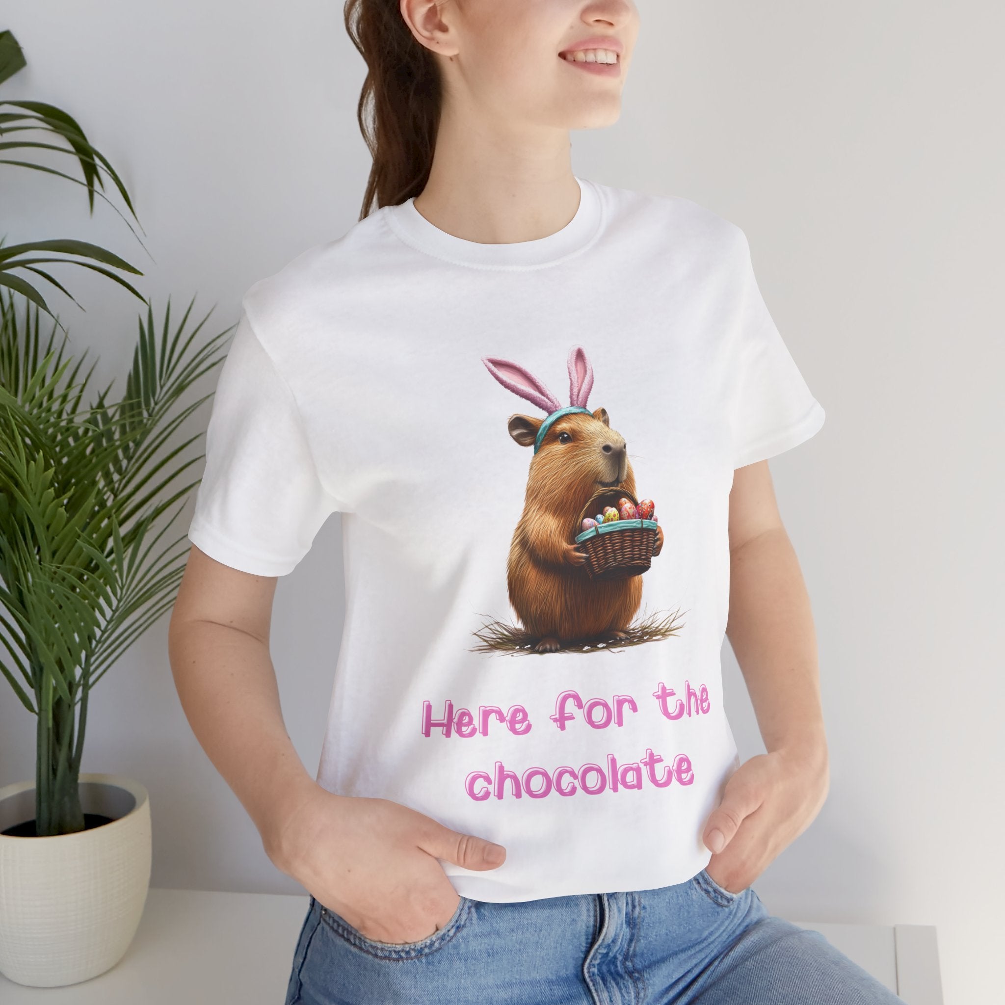 Here for the Chocolate - Unisex Jersey Tee (ADULT)