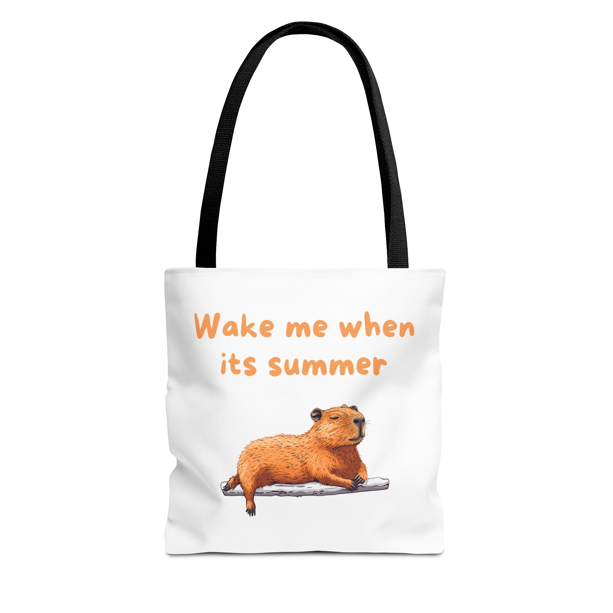Wake Me When It's Summer Capybara - Tote Bag
