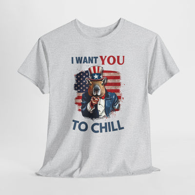 I want YOU to CHILL - Unisex Adult Jersey Tee - view 7