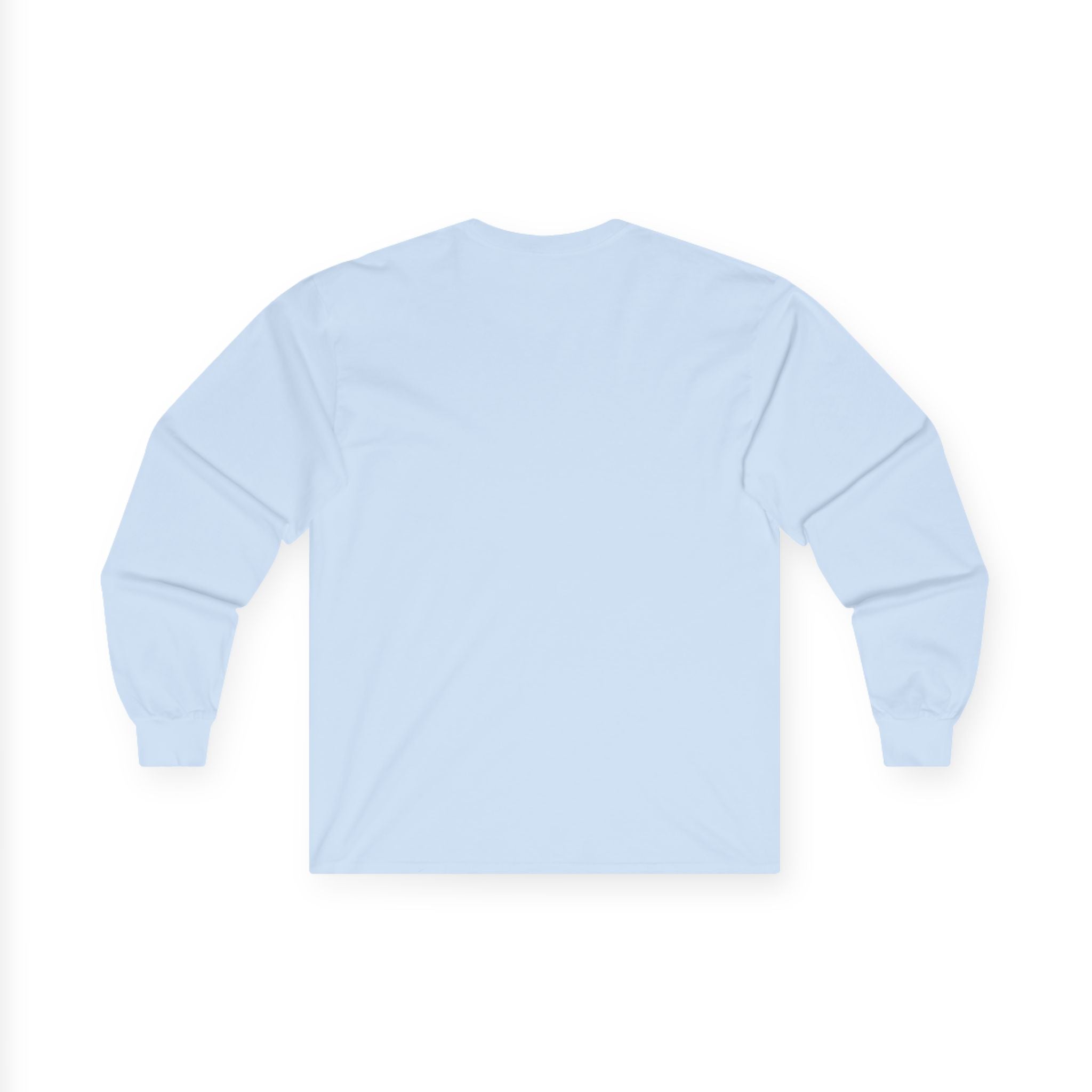 Funny Minimalist Long Sleeve Tee - Capybara Causing Problems Politely