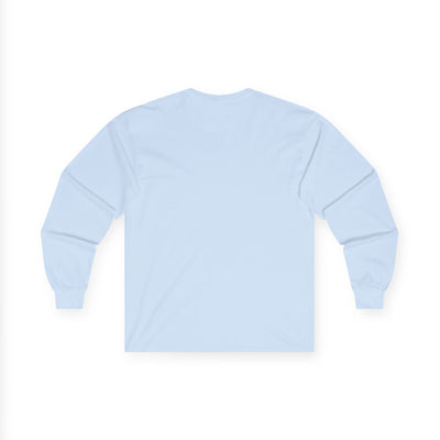 Funny Minimalist Long Sleeve Tee - Capybara Causing Problems Politely