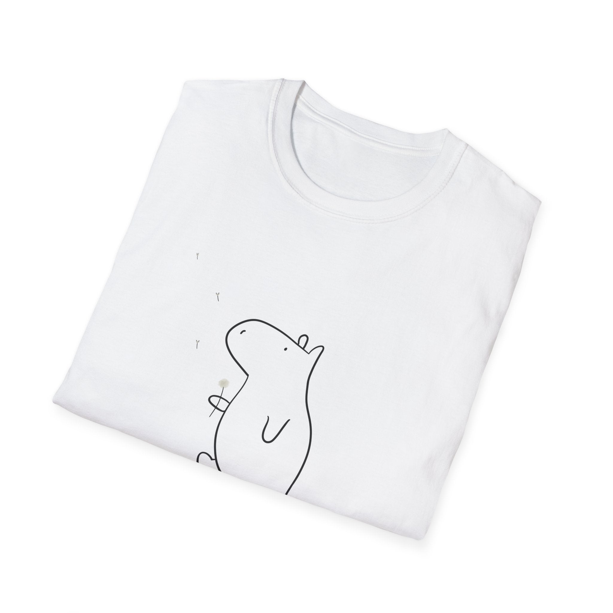 Funny Minimalist Tee - Always. Be. Lollygaggin’. Capybara Shirt