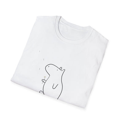 Funny Minimalist Tee - Always. Be. Lollygaggin’. Capybara Shirt