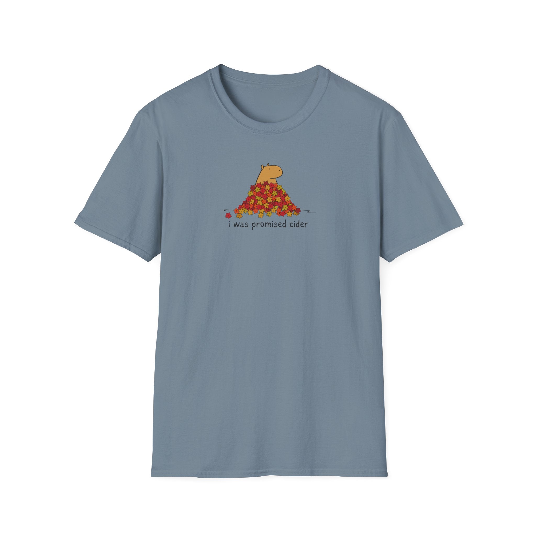 I Was Promised Cider - Capybara Softstyle Adult T-Shirt