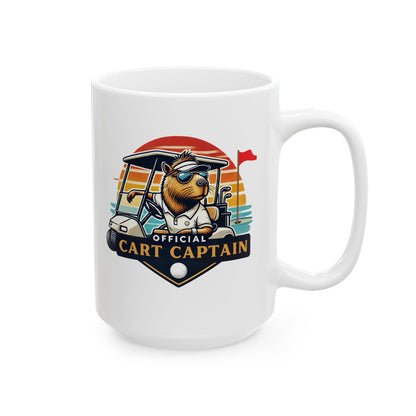 Official Cart Captain - Golf Mug