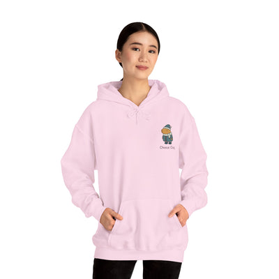 Choose Cozy Adult Capybara Hoodie – Minimal Winter Hoodie