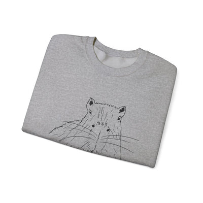 "You Gonna Finish That?" Capybara Crewneck Sweatshirt