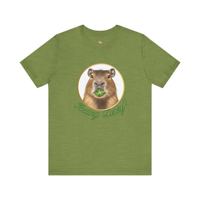 Capybara St Patricks Day t-shirt design - view 4